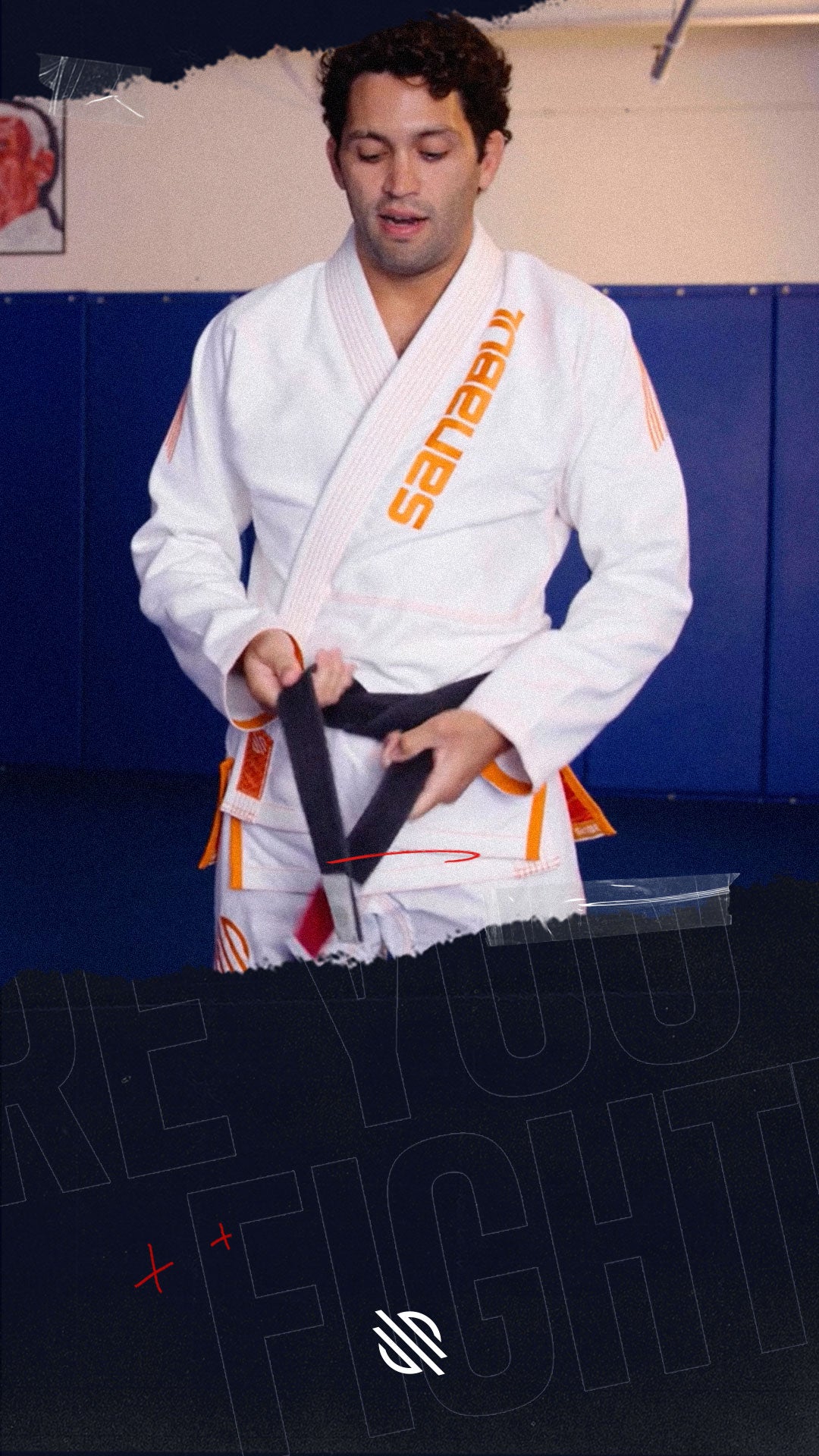 how to tie your jiu jitsu belt