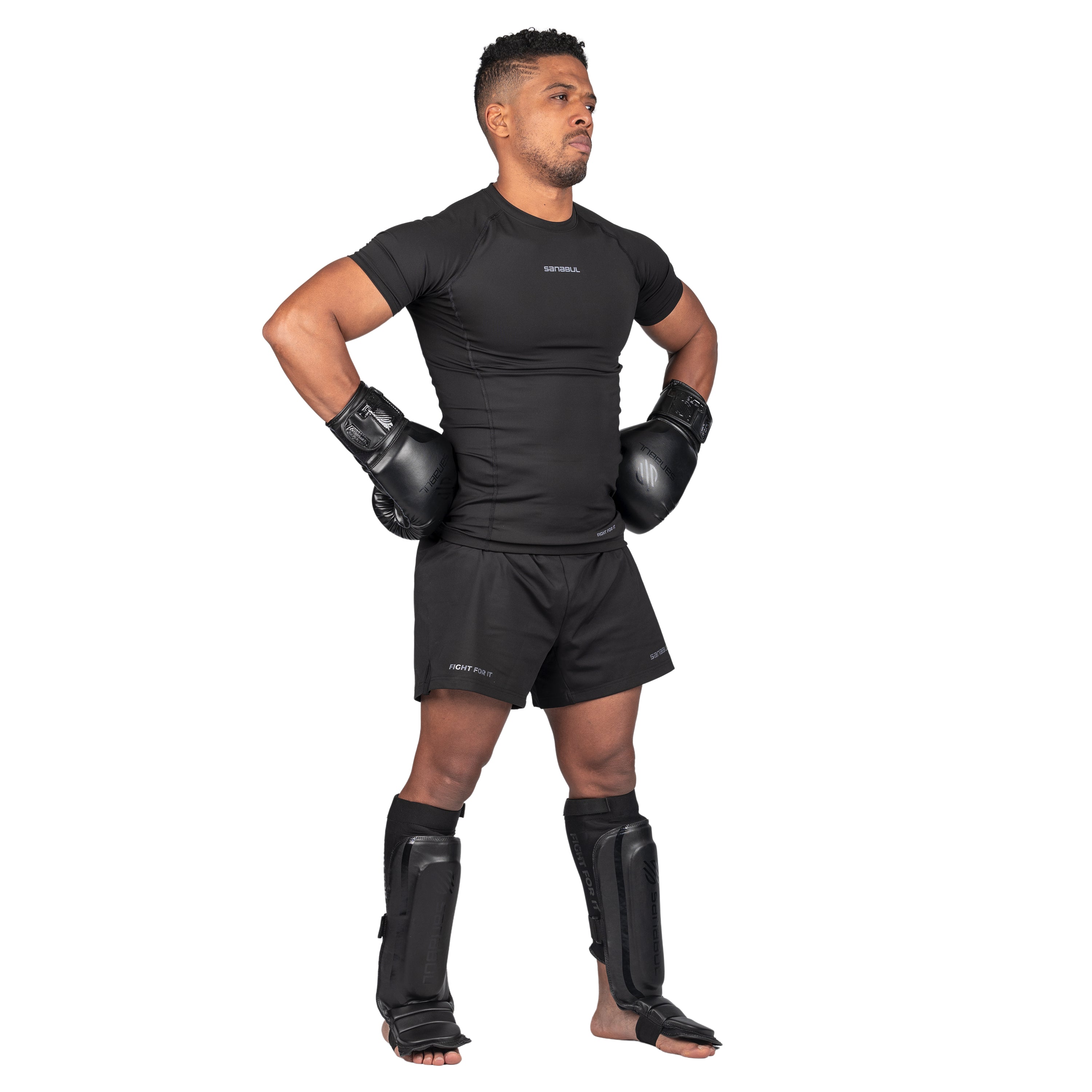 Shin Guards Mma Nuevo Artículo Sanabul Battle Forged 7 Oz