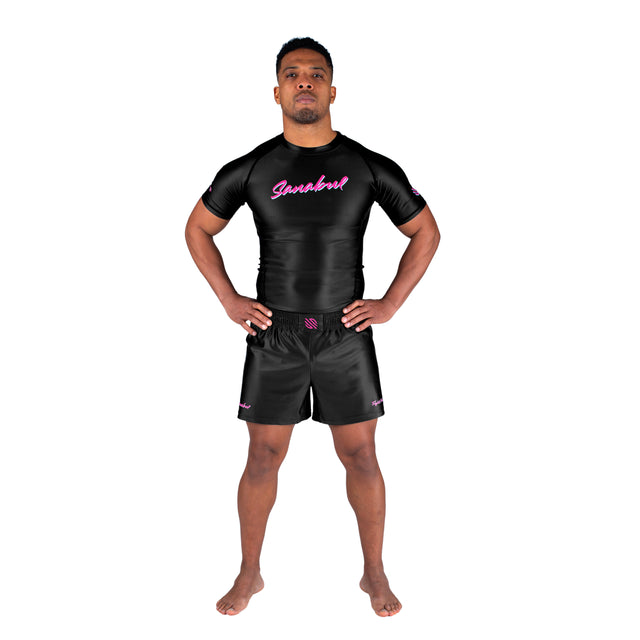 Rash Guard (Black/Blue/Pink)
