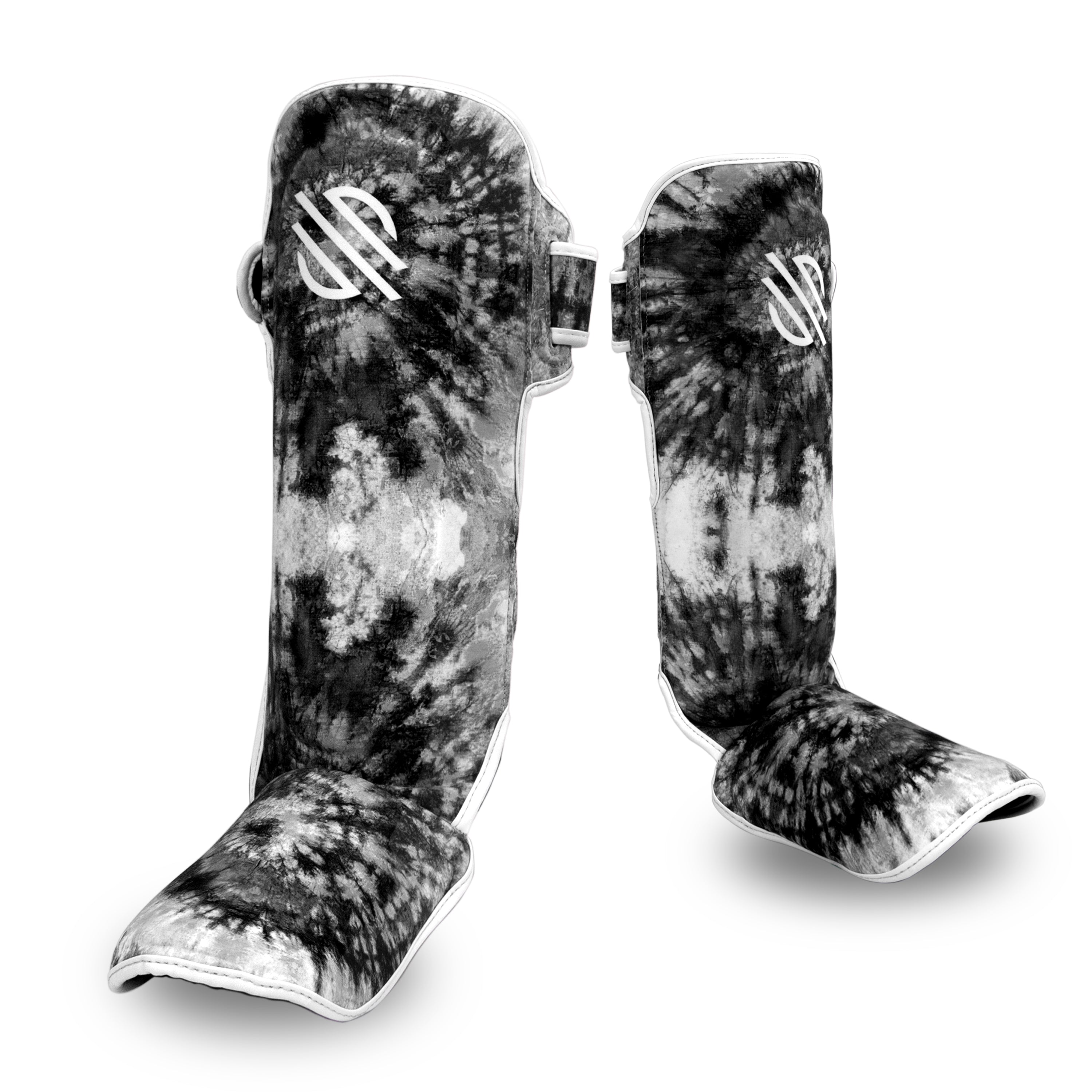 shin♡ Funk Strike Tie Dye Kickboxing Shin Guards | Sanabul