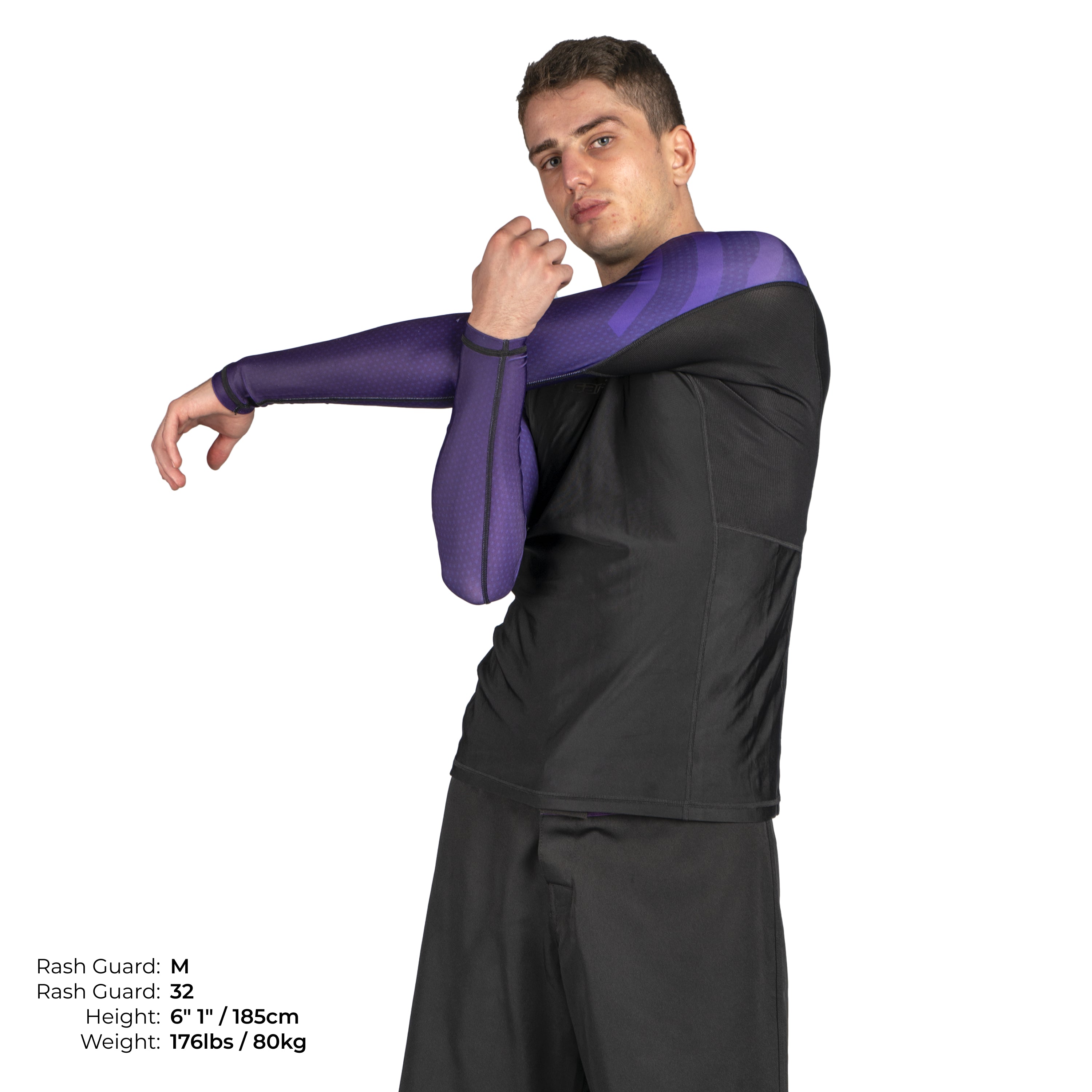 Essential Long Sleeve MMA & Jiu Jitsu Rash Guard | Sanabul