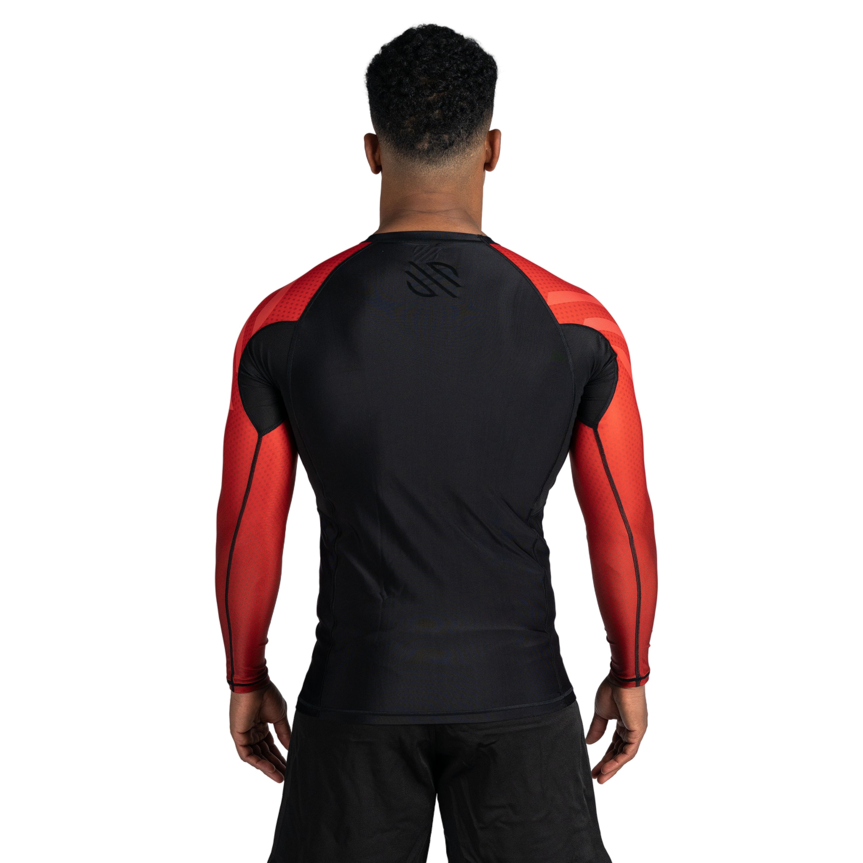 【YOURNUS】Brain Rouge Long Sleeve Super Slim Longsleeve in Red Light Hypnosis Print – SVRN