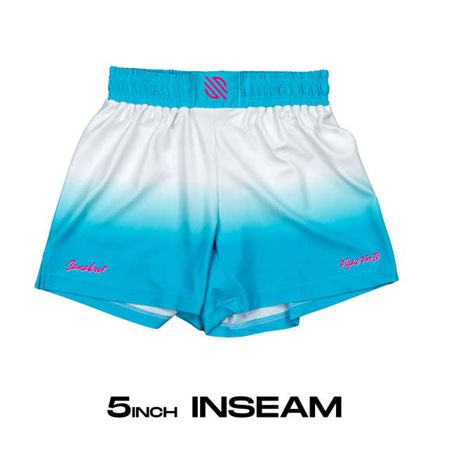 Training Shorts White (5in inseam)