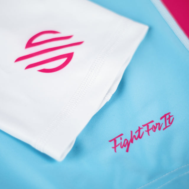 Rash Guard (White/Blue/Pink)