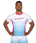 Rash Guard (White/Blue/Pink)