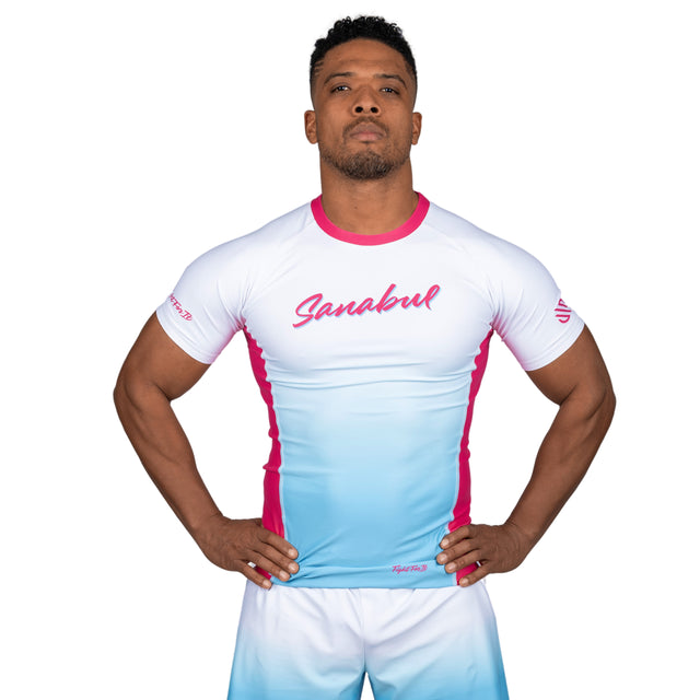 Rash Guard (White/Blue/Pink)