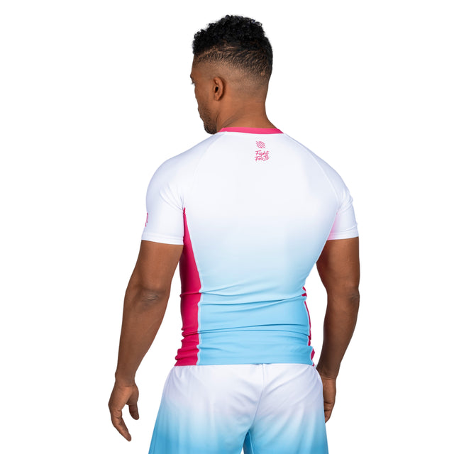 Rash Guard (White/Blue/Pink)