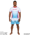 Rash Guard (White/Blue/Pink)