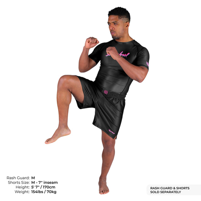 Training Shorts Black (7in inseam)