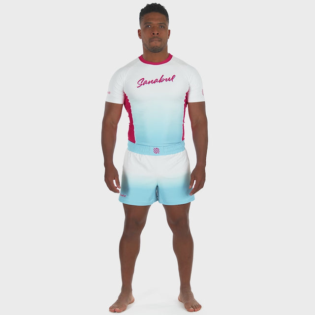 Training Shorts White (5in inseam)