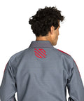 Grey/Red