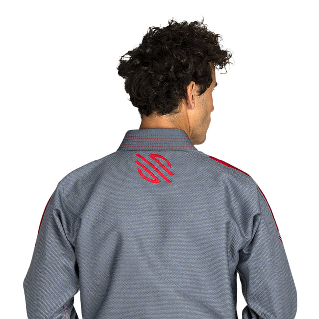 Grey/Red